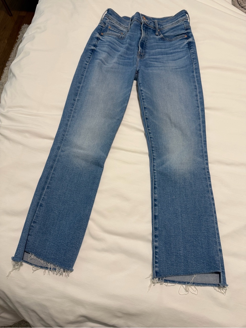 Mother Insider Step Hem Jeans